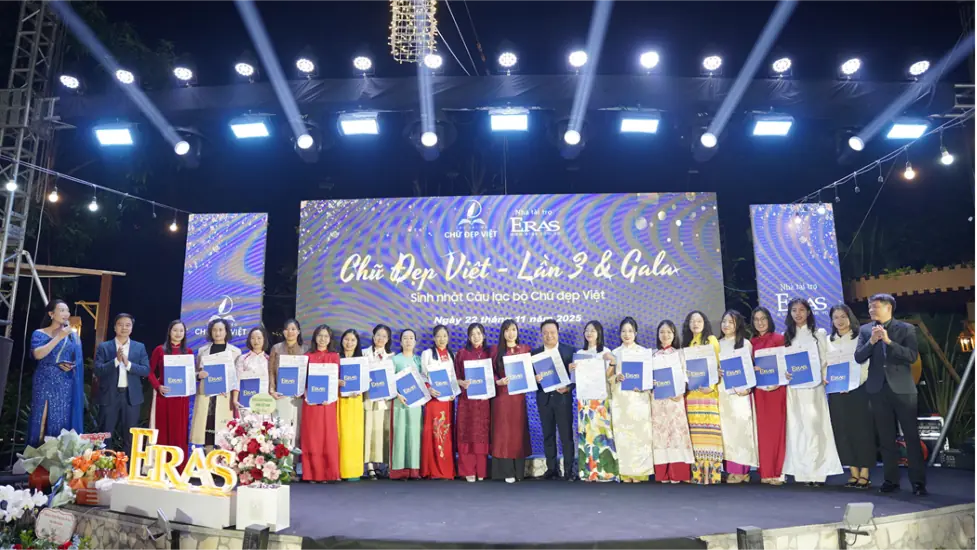 Eras phát động cuộc thi Chữ đẹp Việt lần 3